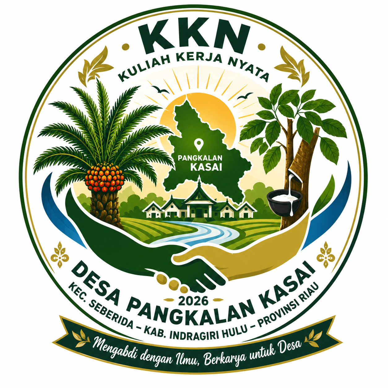 Logo Kelurahan Pangkalan Kasai